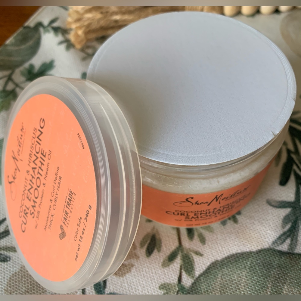 Shea Moisture Coconut & Hibiscus Curl Enhancing Smoothie ~ 12oz 340g ~ New